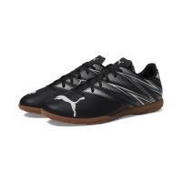 彪马(Puma)男足球鞋舒适透气防滑耐磨室内训练运动鞋 PUMA_Black/Silver_Mist 42