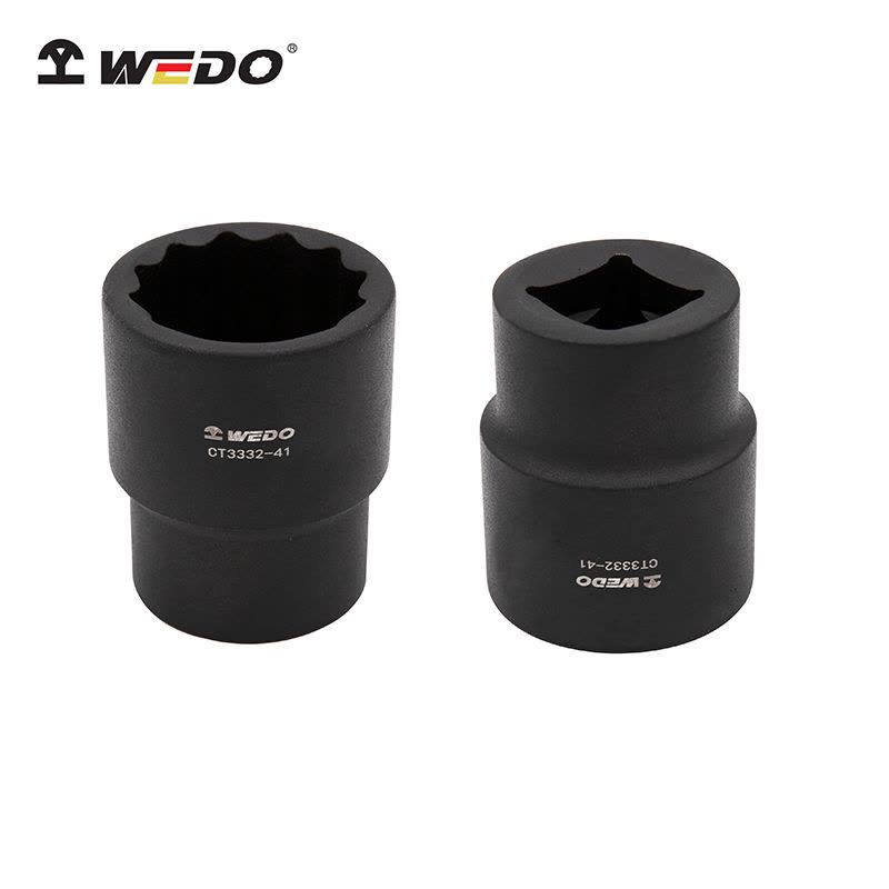 WEDO维度品牌 特种钢工具 40CR工具 1“方套筒头 40铬钢 黑色套筒图片