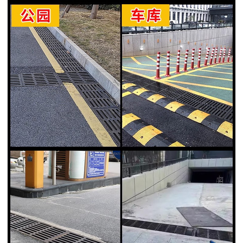 排水沟盖板 400*600*40承载10吨内 球墨铸铁沟盖板高清大图