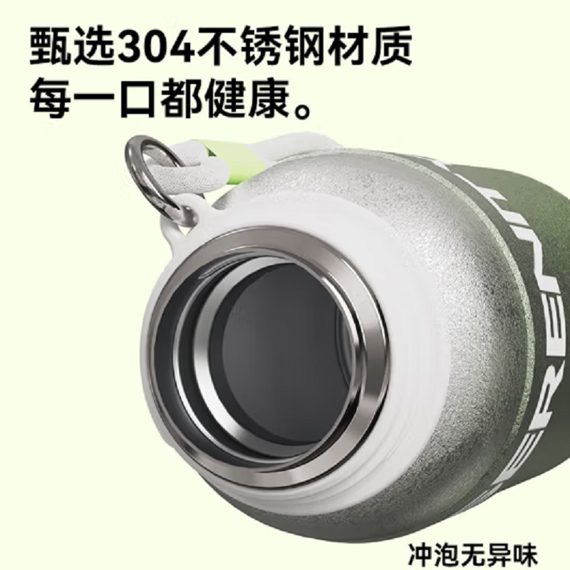 哈尔斯 星耀元气瓶保温杯男女户外便携大容量水杯 600ml HGB-600-001 静谧蓝高清大图