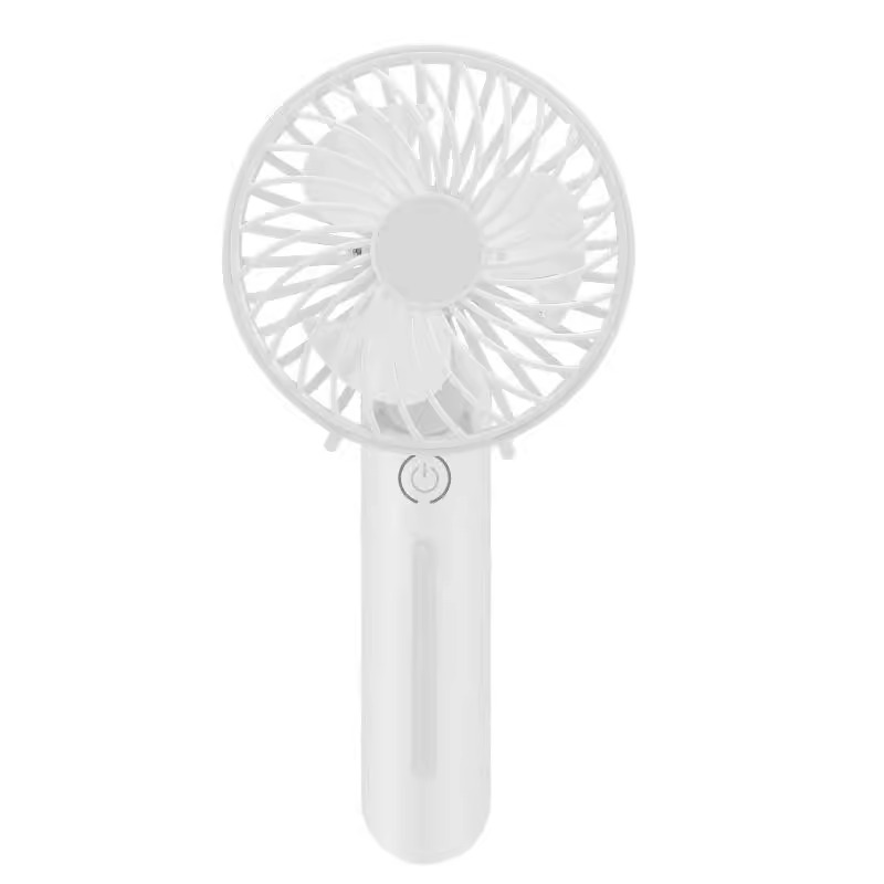 对伴便携手持迷你小风扇桌面可折叠挂脖散热USB风扇航海用品夏季露营清新小风扇