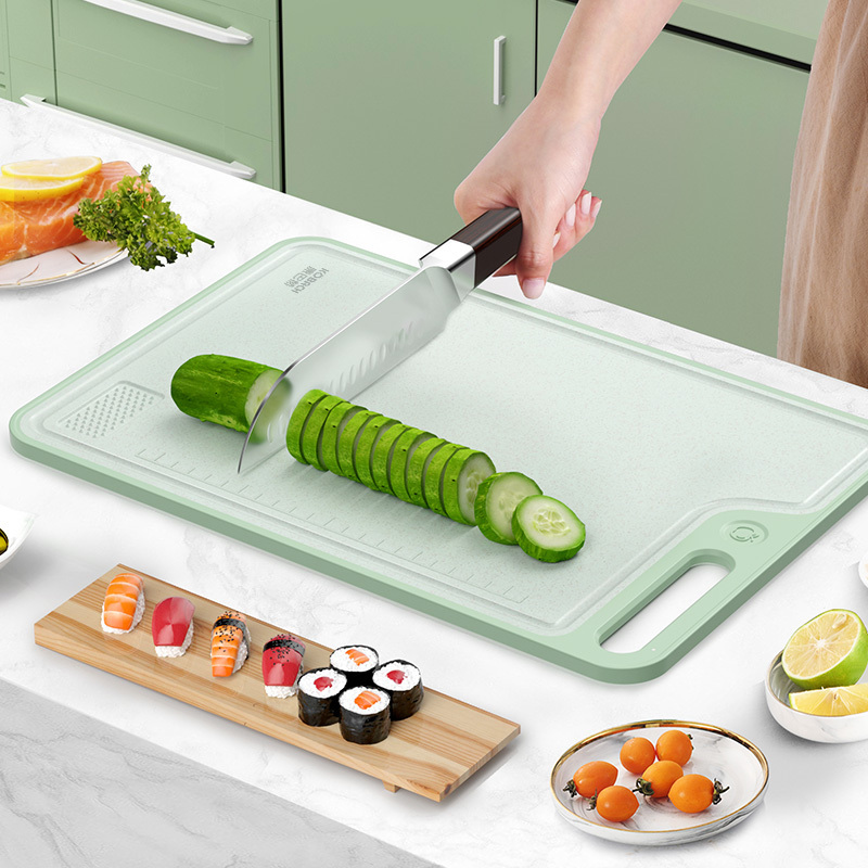 康巴赫官方旗舰店谷物纤维菜板抗菌防霉家用厨房切菜板加厚砧案板高清大图