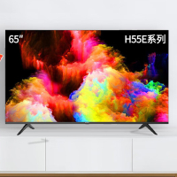 普通电视设备（电视机） 海信/Hisense 65H55E 超高清(4k) 65 LED 有线+无线 4K超清电视 黑色