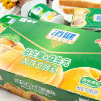 蒙牛消健酸奶八连杯益生菌加益生元风味发酵乳草莓黄桃原味酸牛奶100g*16杯