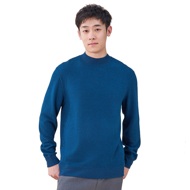 小护士 男士舒柔寸领保暖上衣 BNY023/件高清大图