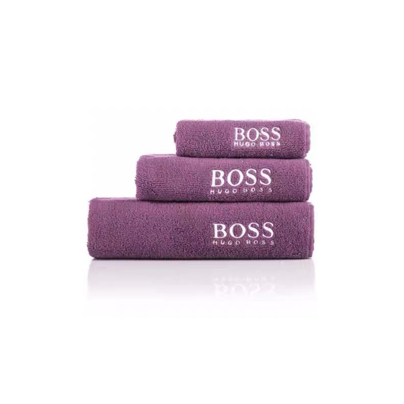 HUGO BOSS 可裁剪方面浴巾三件套 不支持零售
