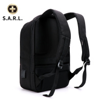 S.A.R.L双肩电脑包 运动休闲背包15.6英寸电脑双肩背包男女通用 SW-58018黑色