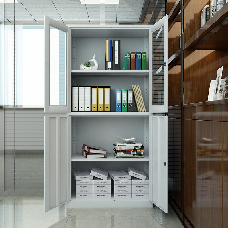 中豫鑫泽ZYXZ4071906钢制文件柜办公柜档案柜储物柜 等器文件柜(加厚款)高清大图