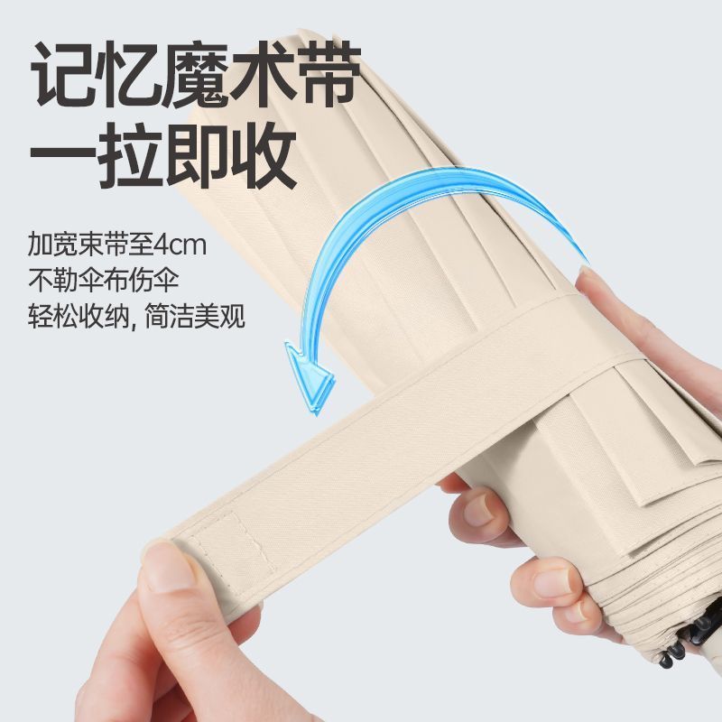 84骨雨伞男折叠全自动伞女学生大号防晒晴雨两用太阳伞遮阳伞高清大图