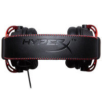极度未知(HyperX)Alpha 阿尔法头戴式有线游戏耳机黑红色