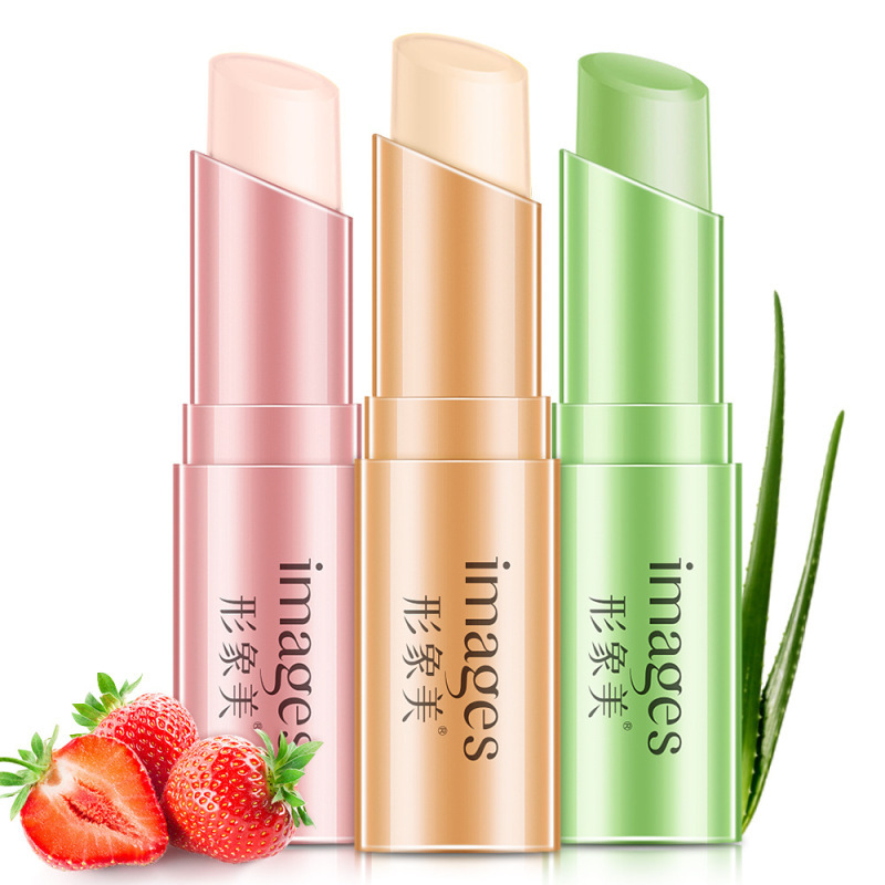 形象美芦荟润唇膏2.7g 柔嫩补水保湿防干裂高清大图