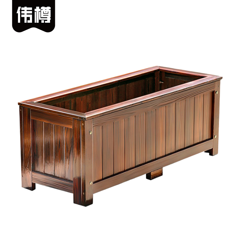 伟樽户外花箱120*40*30cm个高清大图