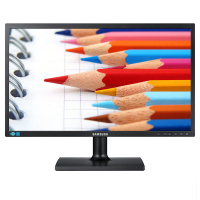 三星（SAMSUNG）S22E200BW 足22英寸 16:10 支持壁挂 商用液晶电脑显示器(DVI+VGA）