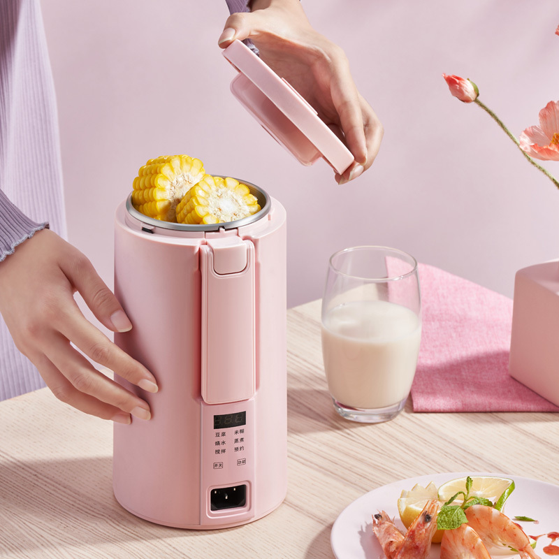 迷你豆浆机便携榨汁机家用小型破壁机米糊辅食机12人免过滤单人大容量