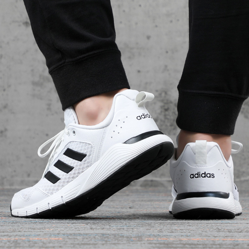 adidas阿迪达斯运动鞋男鞋2021冬季新款网面鞋轻便休闲跑步鞋