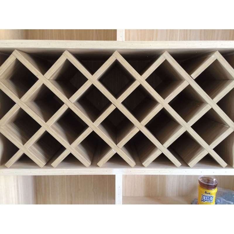 红酒格子菱形红酒架子酒柜酒格定制壁挂酒叉方格酒格特价包