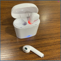 蓝牙耳机双耳无线入耳式超长待机开车专用迷你运动苹果通用型超小 【蓝色旗舰版】双耳+充电仓+线 官方标配
