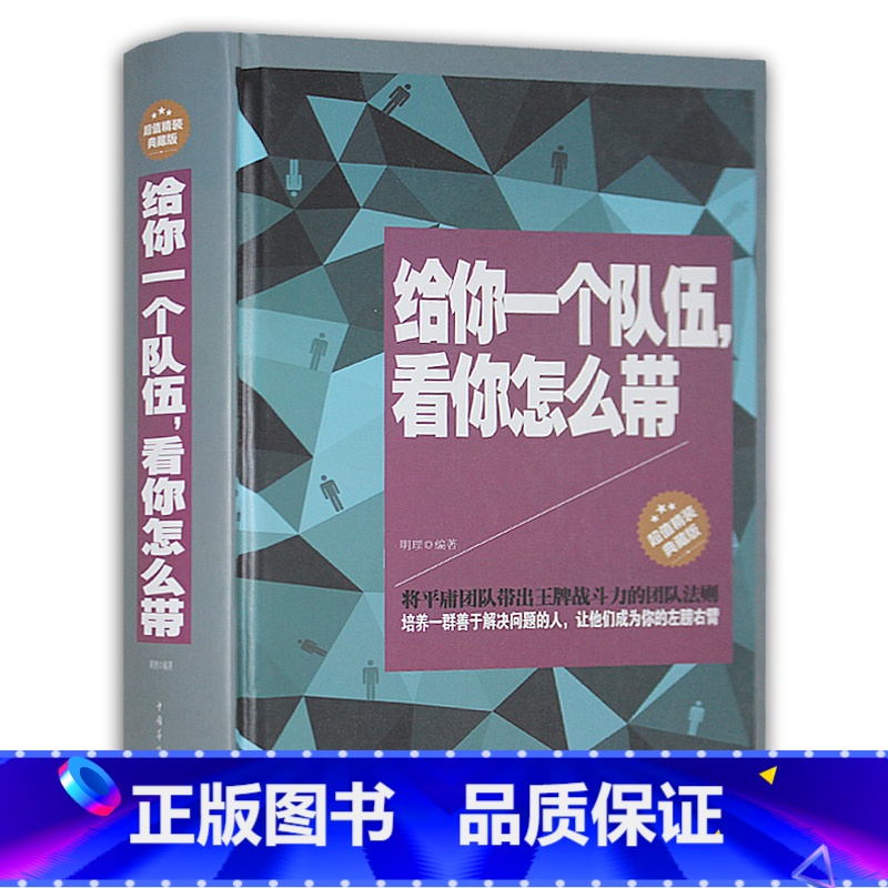 【正版】 给你一个团队看你怎么带 精装典藏版 怎么管公司 如何带队伍管理员工 经营管理书籍 企业管理类书籍 如何管理一个