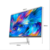 海尔(Haier)极光A7S 21.5英寸窄边框一体机电脑 (十代四核J4125处理器 256G固态硬盘 正版WIN10)家用影音学生学习办公商用一体机电脑