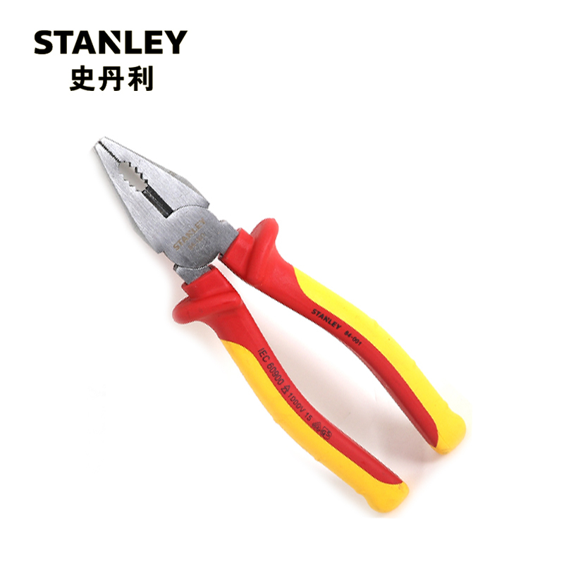史丹利(STANLEY) FatMax绝缘钢丝钳7“