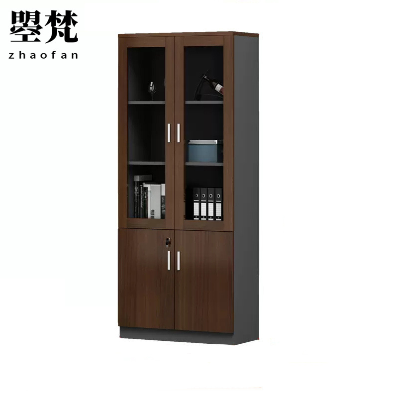 曌梵木质文件柜2门台