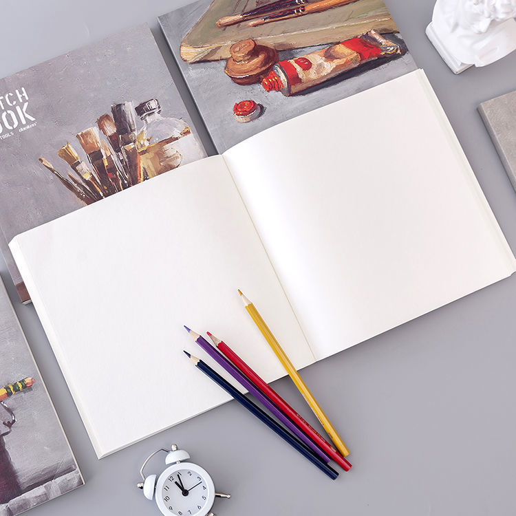 素描本速写本素描纸画画本空白学生绘画本美术方形画纸儿童厚