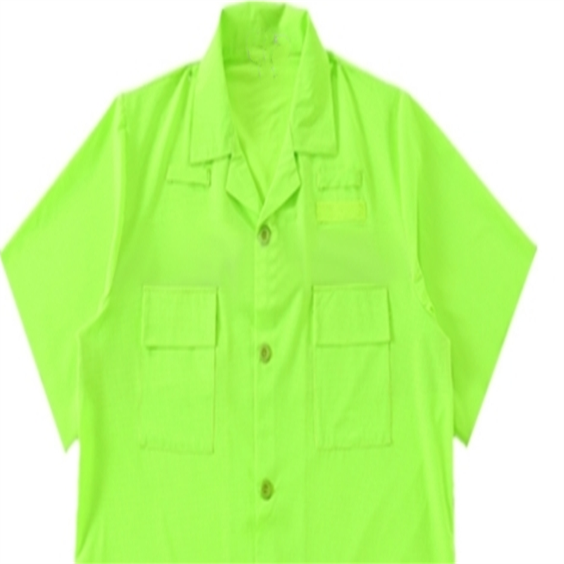 铂牛 荧光黄短袖上衣 S-XXXXL 件高清大图