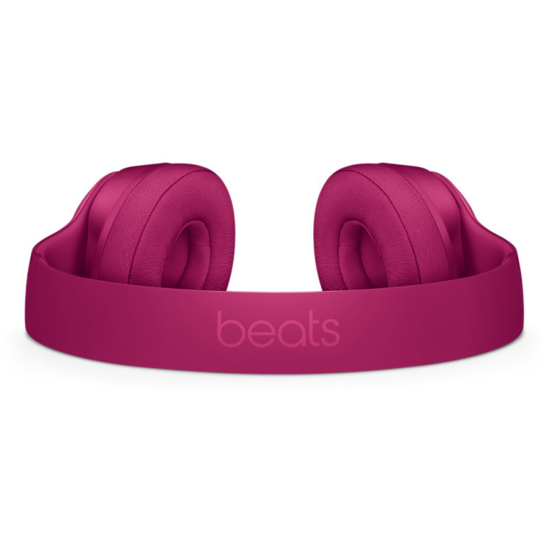 Beats Solo3 Wireless 无线蓝牙耳机 头戴式 带麦可通话/跑步运动耳机 深砖红