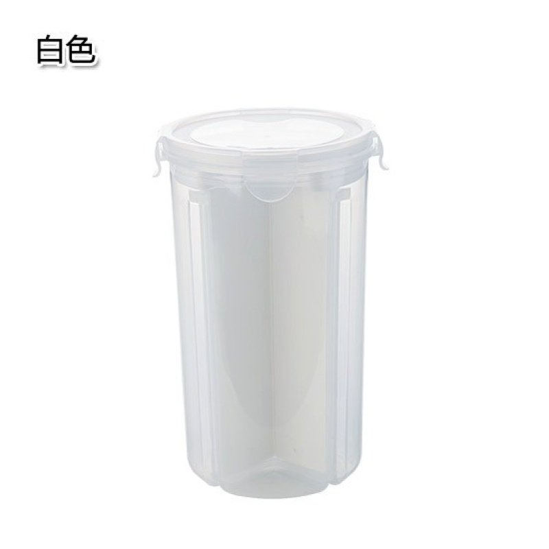 厨房分格透明密封罐五谷杂粮储物罐多功能干货食品保鲜盒收纳罐