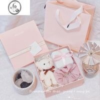 JiMiS925银银饰平安锁项链粉水晶吊坠轻奢小众夏季新款七夕礼物送女友 项链+证书+质感粉色礼盒