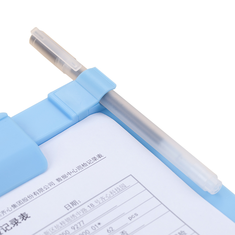 齐心 A7052 日式书写板夹 A4横式平板夹 10个/包 灰 ( 单位 : 包 )-
