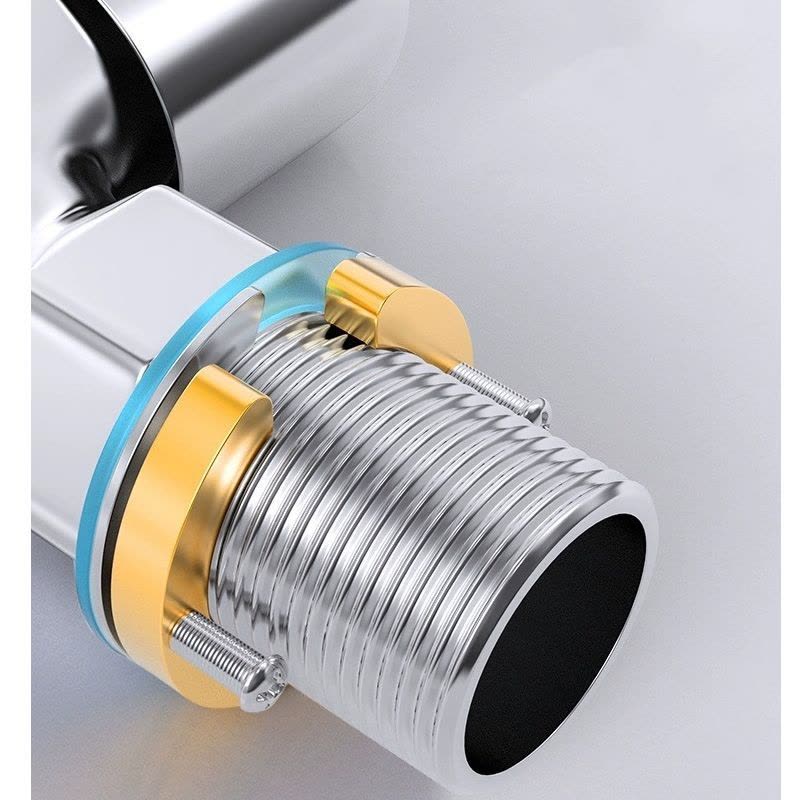 厨房水龙头防松动螺母固定神器配件冷热洗脸盆卫浴龙头支架固定座--精铜一套图片