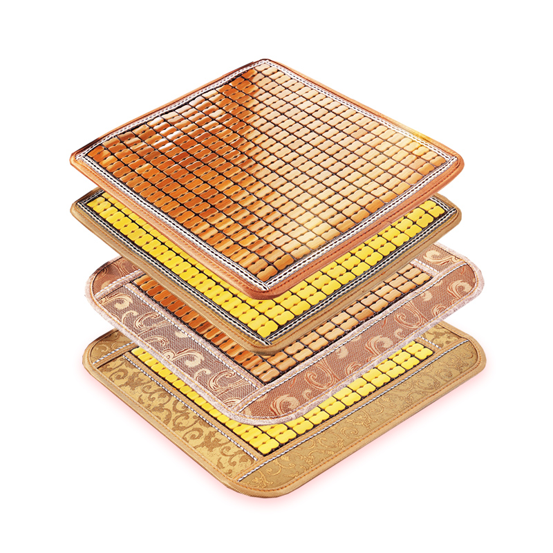 美帮汇夏季凉席办公室坐垫夏天透气椅垫防滑椅子垫通用凳子垫家用竹座垫高清大图