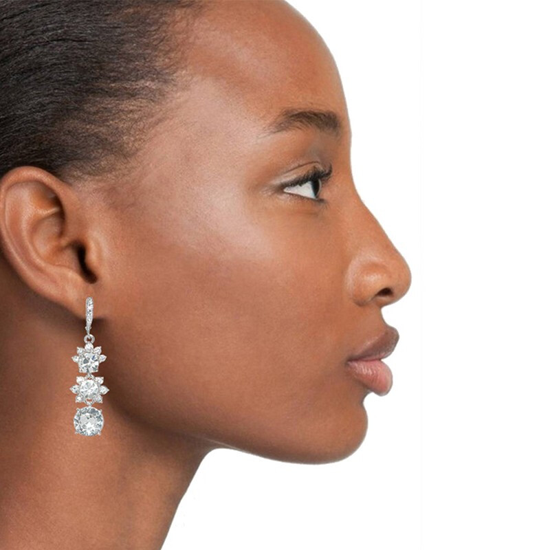 Givenchy/纪梵希 奢华花语系列仿水晶女士耳坠高清大图