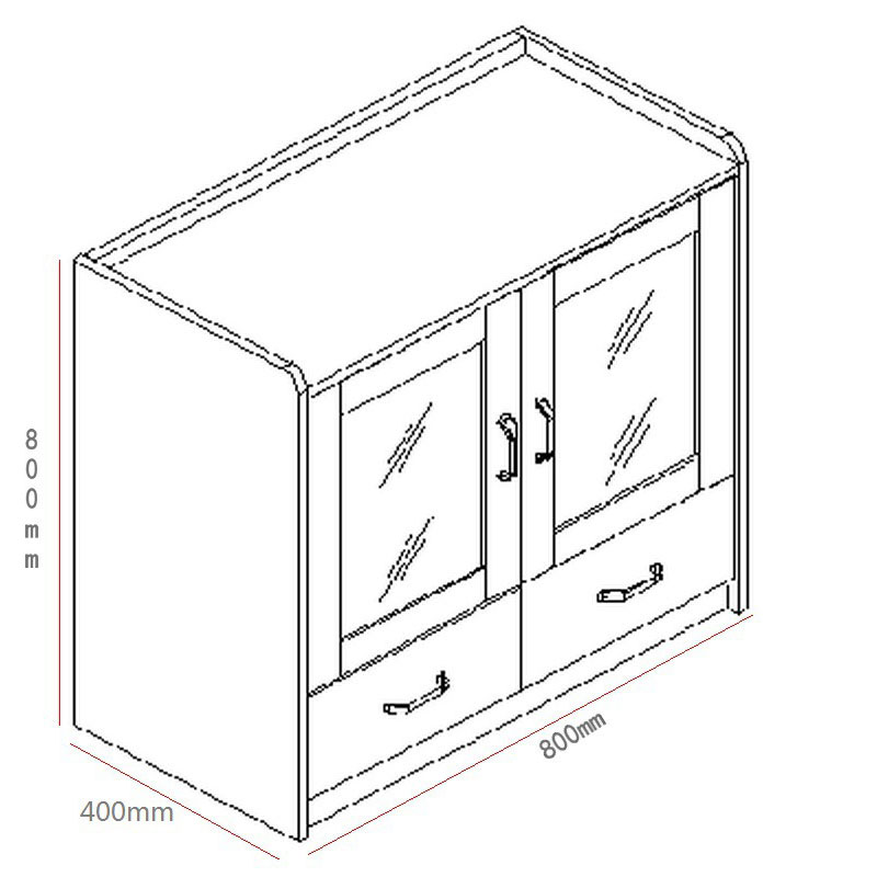 榭邦 xb-1013 办公家具储物柜简约木质茶水柜矮柜高清大图