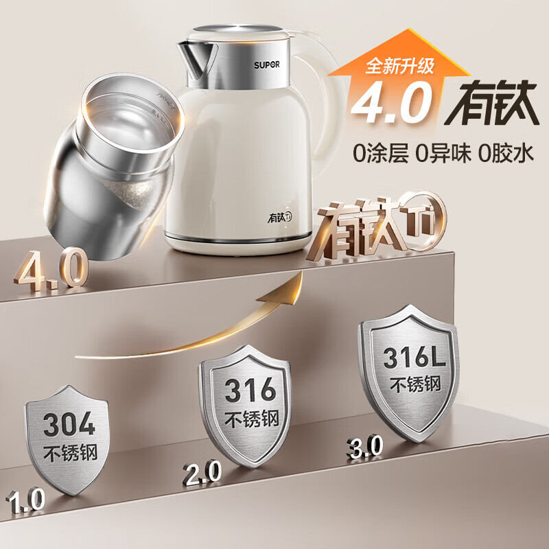 苏泊尔电水壶 SW-20S03T高清大图
