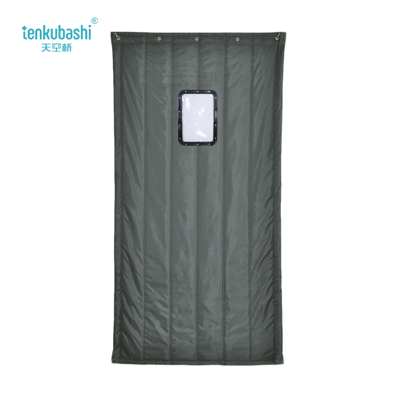 天空桥 棉门帘 MML-222深灰色30*45cm二层棉 平方米高清大图