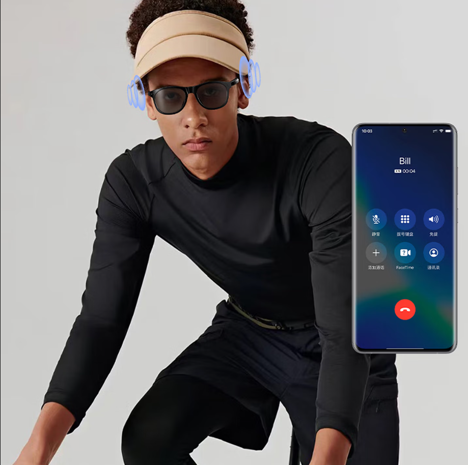 塞尔兰斯智能眼镜时尚轻便触控操作智能眼镜科技潮流高清大图