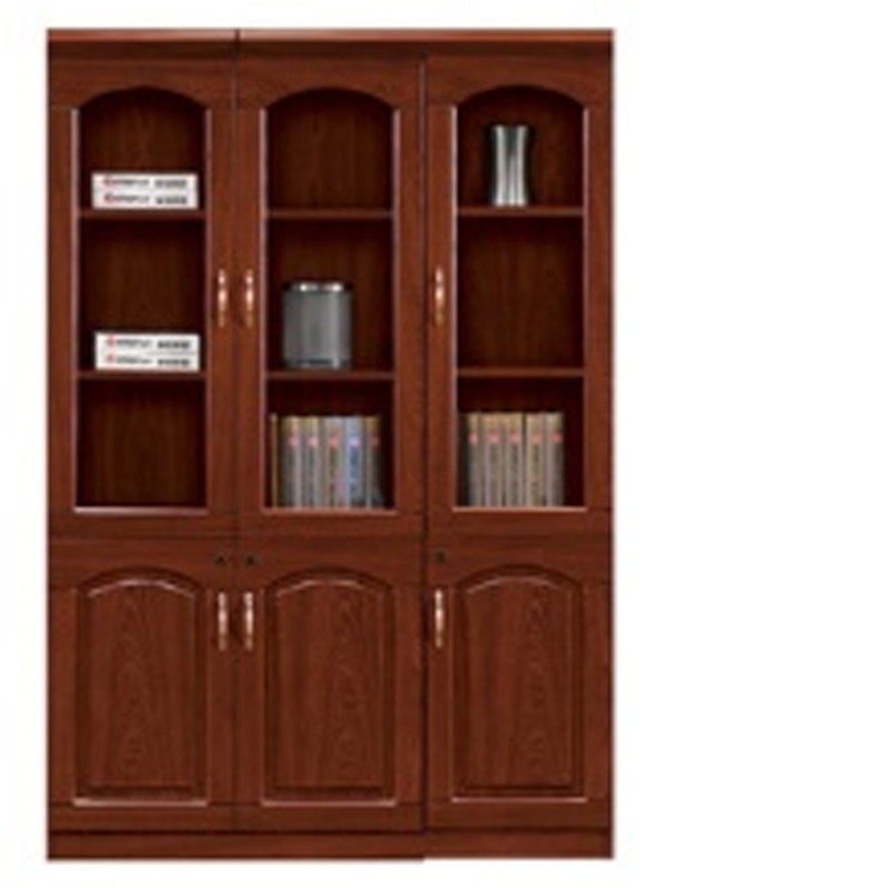 大央文件柜ST-203 1350W*420D*2000H书架落地置物架客厅家用靠墙收纳柜子储物柜办公室文件柜简易书高清大图