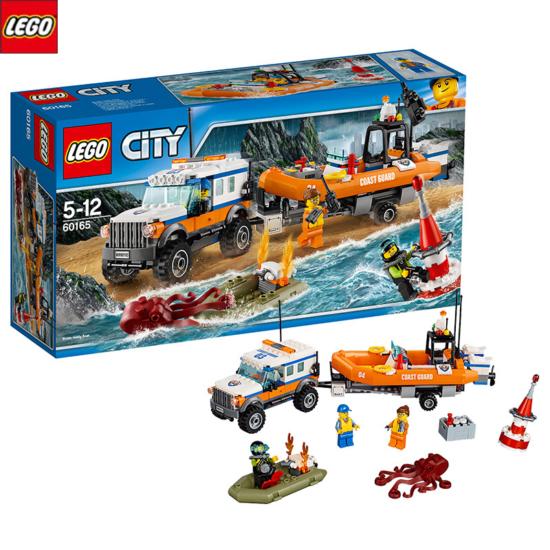 LEGO乐高 City城市系列 四驱动力应急中心60165 200块以上 塑料玩具 5-12岁