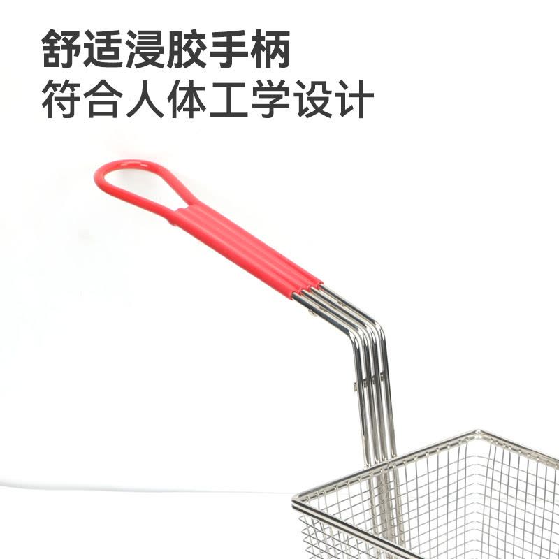优橙 不锈钢炸网炸篮油炸筐 薯条炸框图片