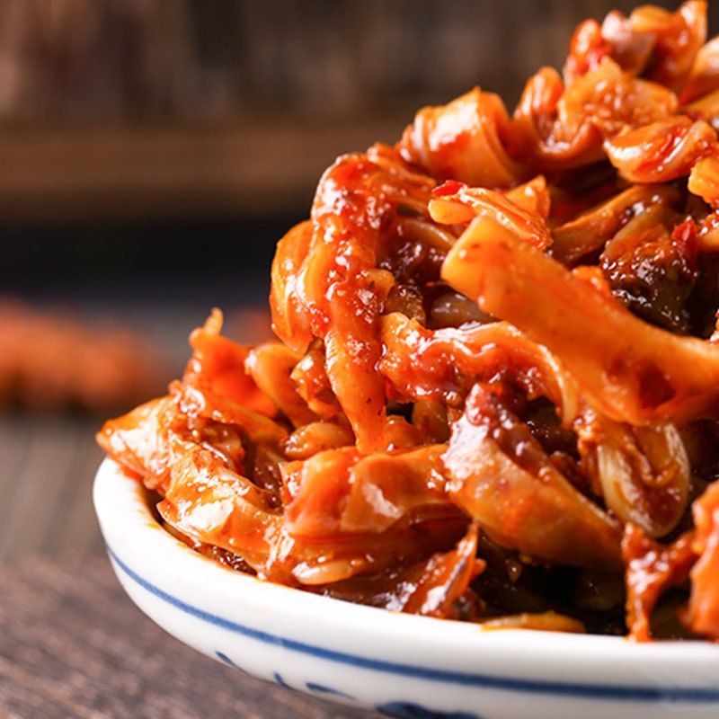 山冲角里脆湖南特产脆骨脆香骨散装称重500克香辣脆骨卤味零食小吃