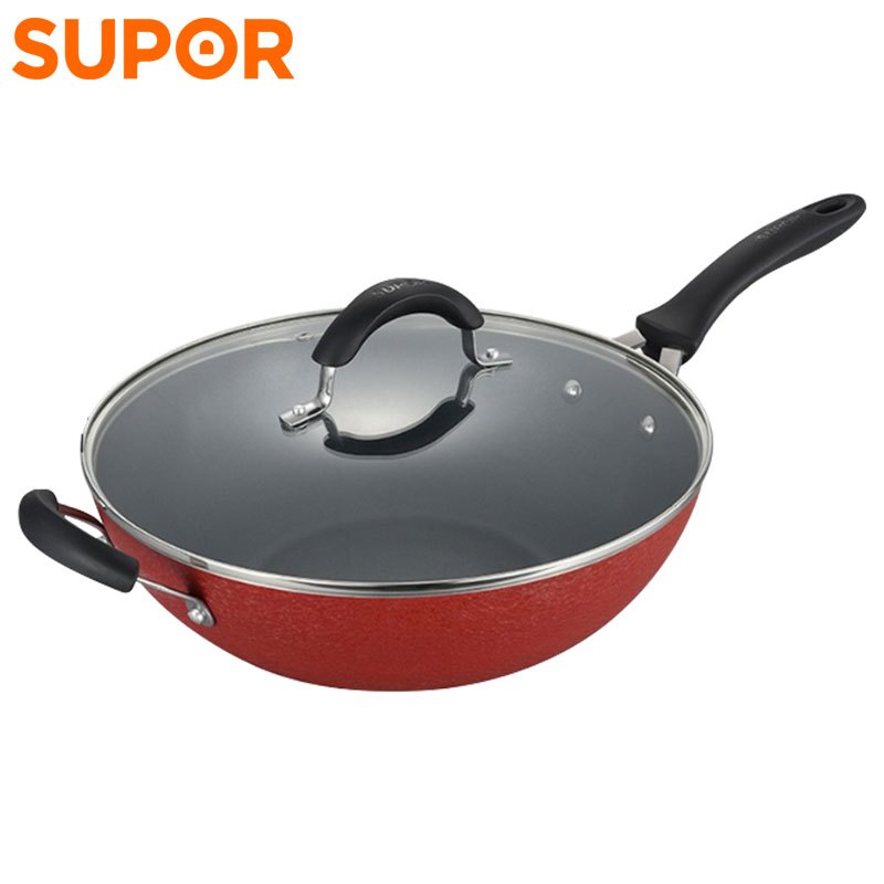 苏泊尔(SUPOR)缤彩不粘炒锅.磁通 PC32RB3