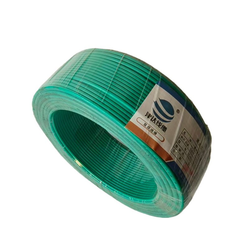 津达线缆 国标塑铜线绿色BV2.5mm高清大图