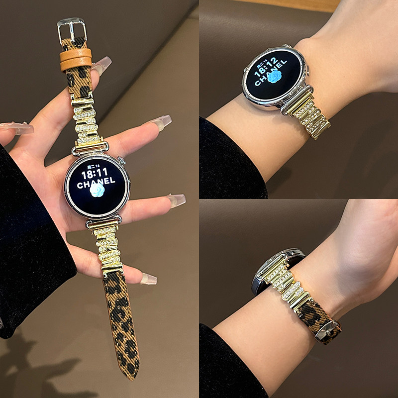 适用小天才电话手表表带Z10/Z9可爱挂脖Z11新款Z8Z7S保护套3139B 浅棕 641