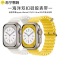 适用苹果手表表带apple watch8/7海洋硅胶运动表带s6/5/4/3/2/se