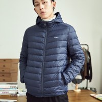 唐狮冬季新款轻薄羽绒服男短款青少年连帽韩版修身保暖外套潮