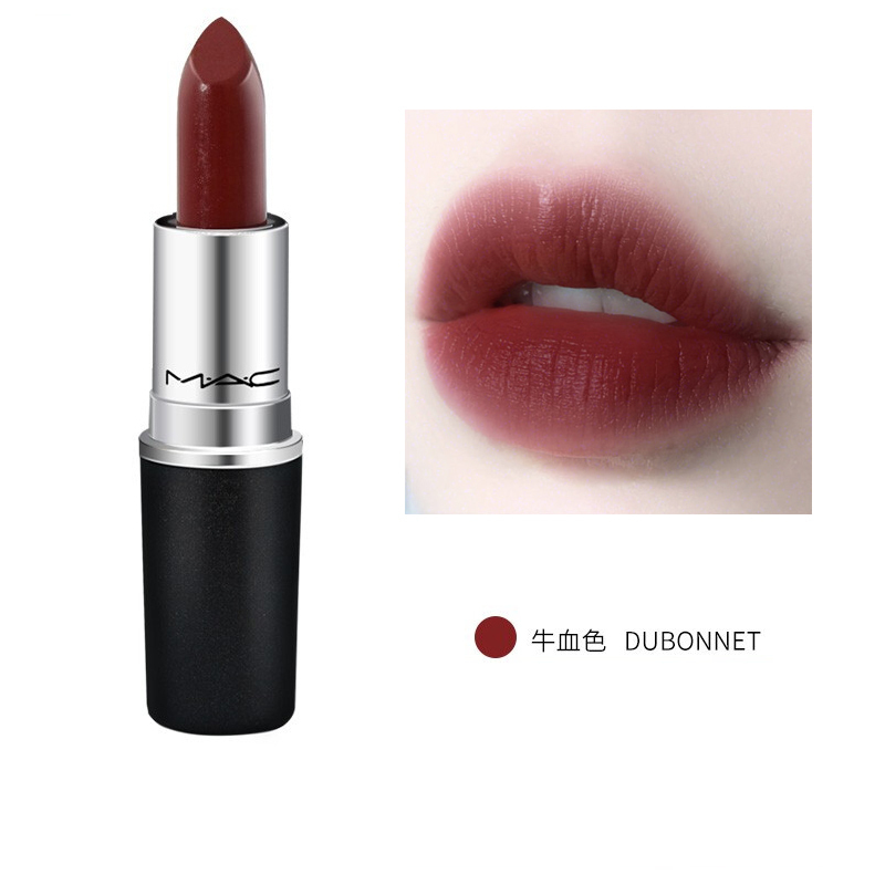 [牛血色]魅可mac水漾润泽女士口红108#魅可口红mac唇膏