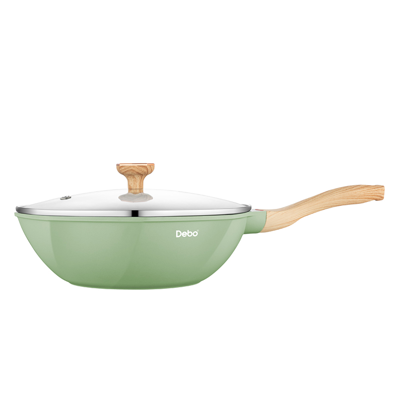 Debo德铂 科巴姆家用八角锅 炒锅30cm DEP-825