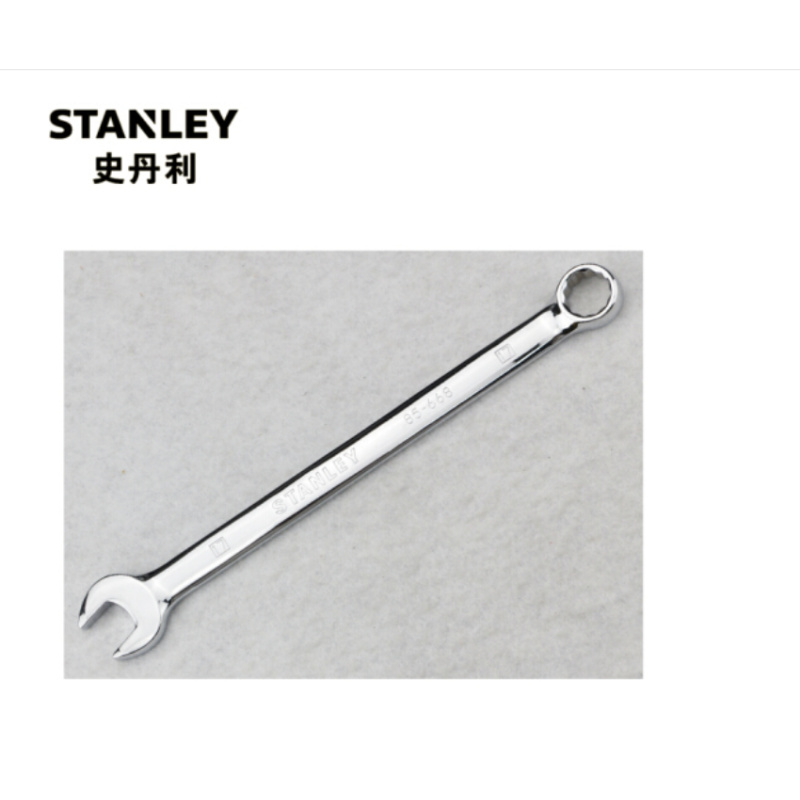 DM史丹利（Stanley）强力型公制精抛光两用长扳手 12mm 85-616-1-22